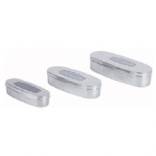 華瑞不銹鋼針管盒  A313 小號 112×40×27毫米可放5ml、2ml、1ml 針管
