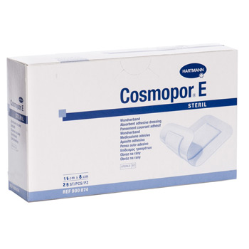 德國(guó)保赫曼妙貼無(wú)菌創(chuàng)口敷貼  Cosmopor E 15cmx8cm 貨號(hào)： 9008740