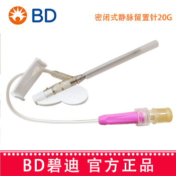 BD 碧迪靜脈留置針20G Y型 Intima II 竸瑪 密閉式 貨號383012