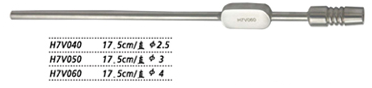金鐘鼻腔吸引管直 H7V060 17.5cm 直 φ4